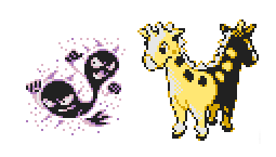 Girafarig Gold, Silver, to a New World, Pokémon
